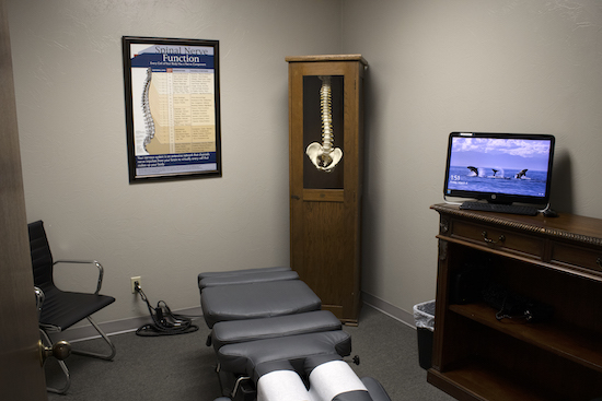 Childs Family Chiropractic treatment room